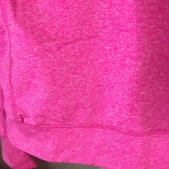 Victoria’s Secret Pink Bright Pink Quarter Zip Work out Jacket. Size Small - Picture 7 of 8